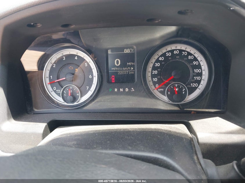 2015 Ram 1500 VIN 3C6RR7KT9FG631709 IAAI salvage auction — LEFT FRONT, Salvage (Texas), sold $2,000 on 2026-08-30 (photo 7)