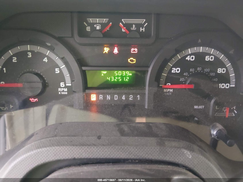 2017 Ford Econoline VIN 1FDXE4FS0HDC14289 IAAI salvage auction — FRONT END, Salvage Title, sold $8,050 on 2026-08-27 (photo 5)