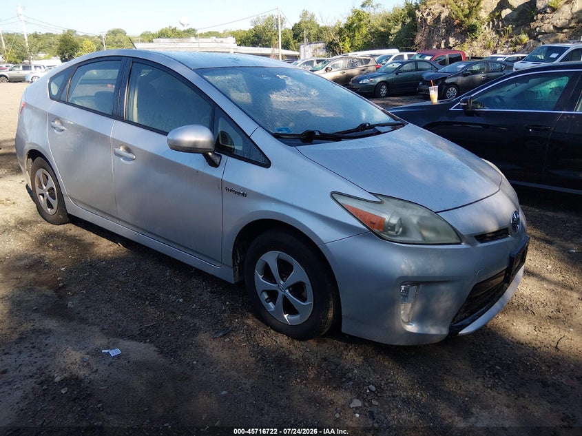 2013 Toyota Prius VIN JTDKN3DU4D0345773 IAAI salvage auction — NORMAL WEAR, Clear (Rhode Island), sold $225 on 2026-07-28 (photo 1)