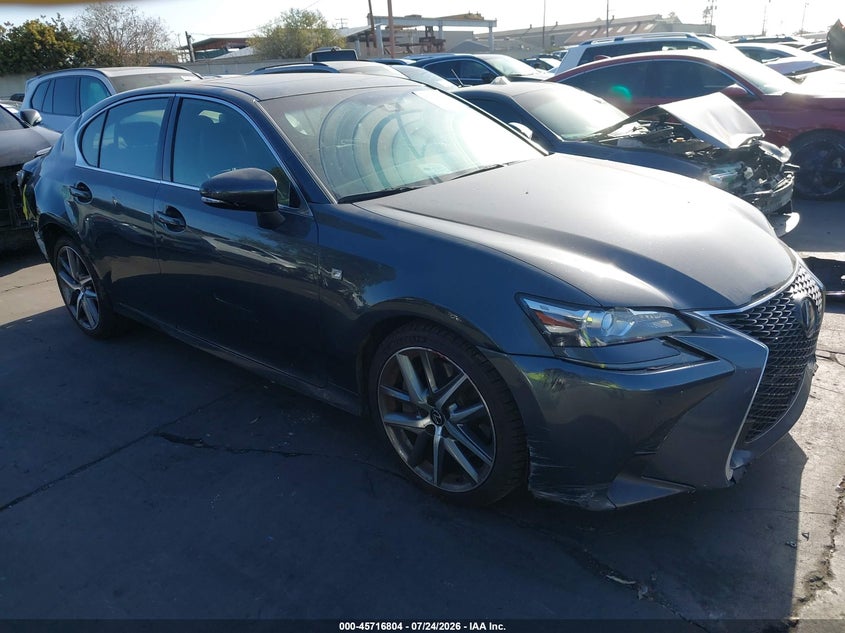 2019 Lexus Gs VIN JTHBZ1BL2KA018880 — IAAI salvage auction photo