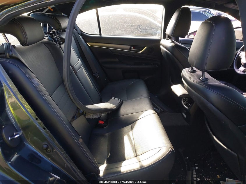 2019 Lexus Gs VIN JTHBZ1BL2KA018880 IAAI salvage auction — REAR END, Wait Title, sold $9,300 on 2026-08-26 (photo 8)
