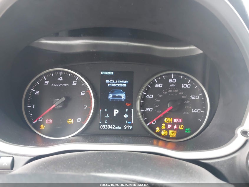 2024 Mitsubishi Eclipse cross VIN JA4ATWAA8RZ028766 IAAI salvage auction — FRONT END, Salvage Title, sold $7,500 on 2026-08-30 (photo 7)