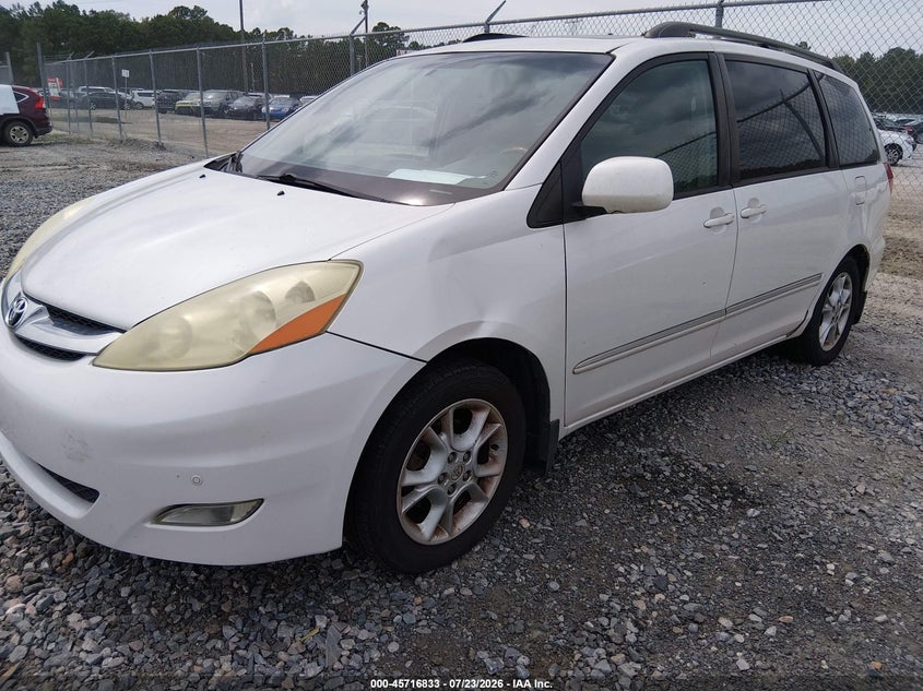 2006 Toyota Sienna VIN 5TDZA22C36S483528 IAAI salvage auction — NORMAL WEAR, Clear (Georgia), sold $25 on 2026-07-31 (photo 2)