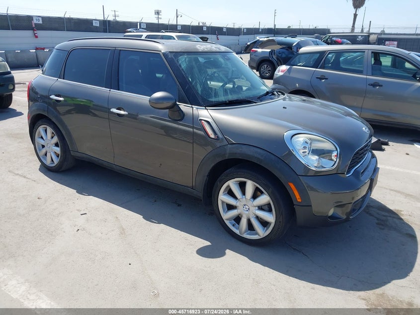 2012 Mini VIN WMWZC3C53CWL85737 IAAI salvage auction — NORMAL WEAR, Clear - Dealer Only (California), sold $325 on 2026-08-05 (photo 1)