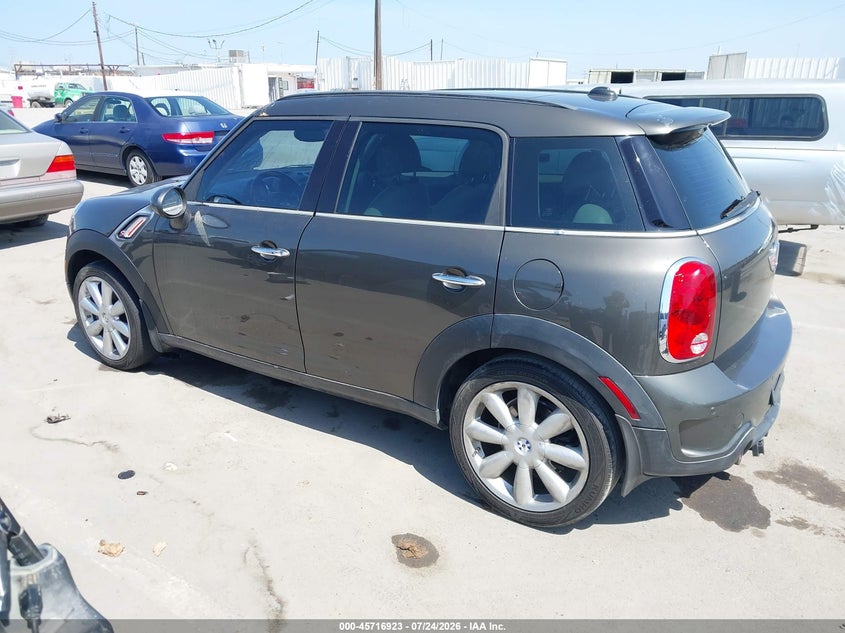 2012 Mini VIN WMWZC3C53CWL85737 IAAI salvage auction — NORMAL WEAR, Clear - Dealer Only (California), sold $325 on 2026-08-05 (photo 3)