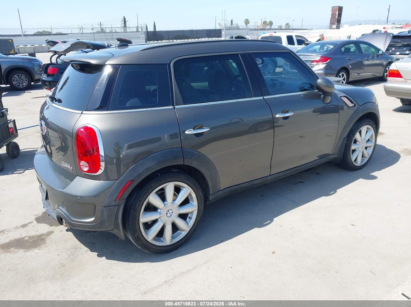2012 Mini VIN WMWZC3C53CWL85737 IAAI salvage auction — NORMAL WEAR, Clear - Dealer Only (California), sold $325 on 2026-08-05 (photo 4)