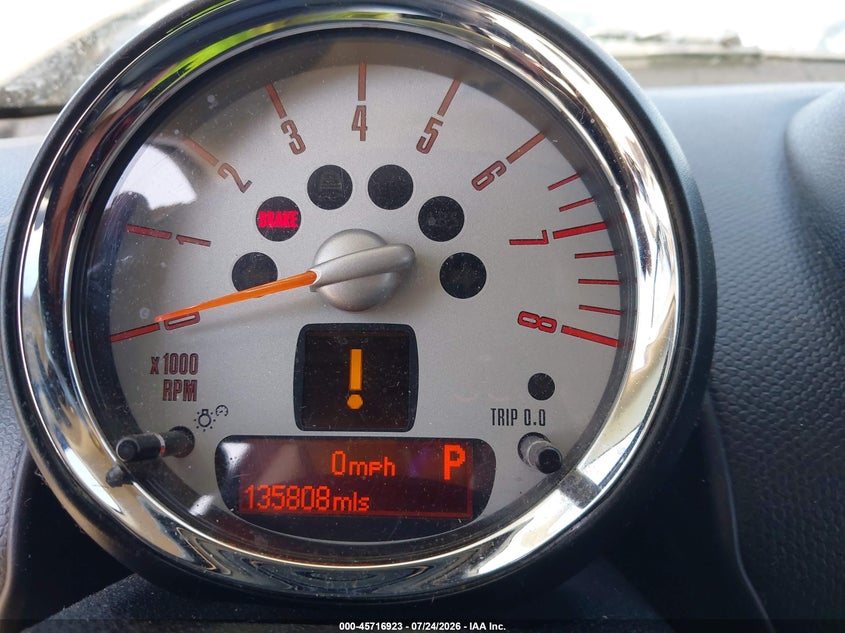 2012 Mini VIN WMWZC3C53CWL85737 IAAI salvage auction — NORMAL WEAR, Clear - Dealer Only (California), sold $325 on 2026-08-05 (photo 7)