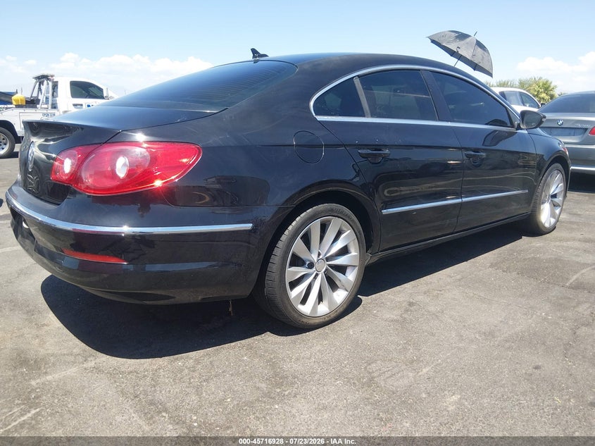 2012 Volkswagen Passat cc VIN WVWMN7AN6CE500337 IAAI salvage auction — NORMAL WEAR, Clear (Nevada), sold $325 on 2026-07-31 (photo 4)