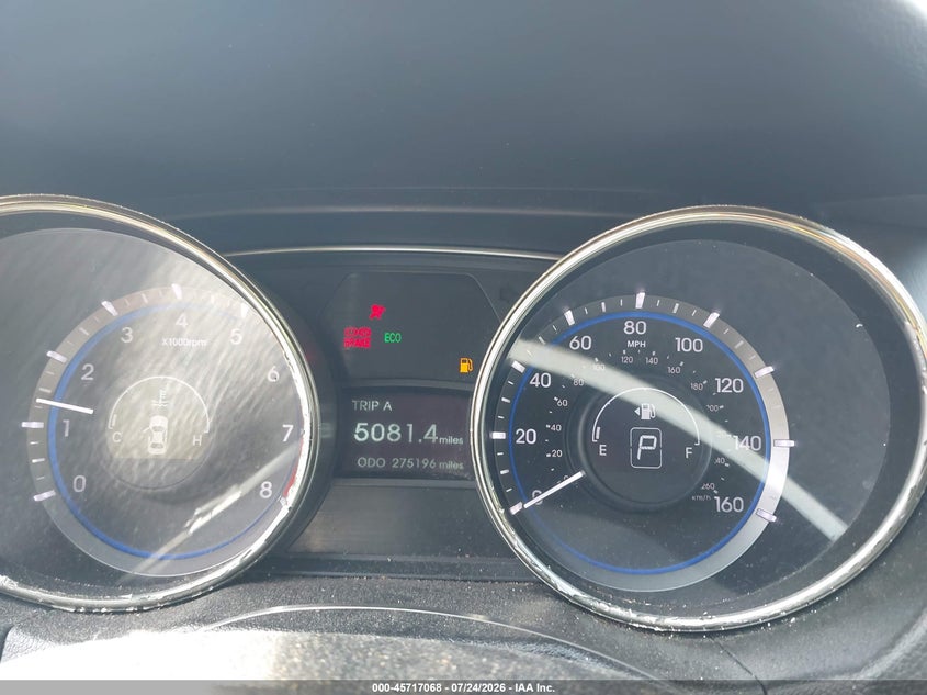 2013 Hyundai Sonata VIN 5NPEC4AB7DH523173 IAAI salvage auction — NORMAL WEAR, Clear (Maryland), sold $25 on 2026-07-29 (photo 7)
