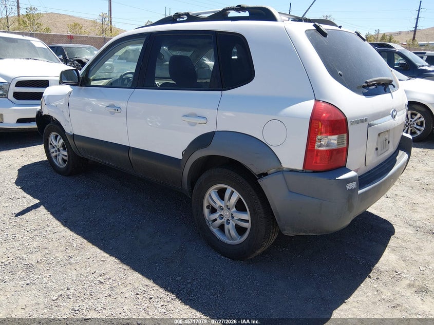 2007 Hyundai Tucson VIN KM8JN12D27U509100 IAAI salvage auction — NORMAL WEAR, Regular (Nevada), sold $225 on 2026-07-31 (photo 3)