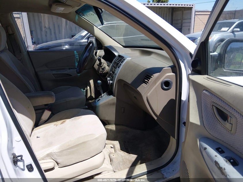 2007 Hyundai Tucson VIN KM8JN12D27U509100 IAAI salvage auction — NORMAL WEAR, Regular (Nevada), sold $225 on 2026-07-31 (photo 5)
