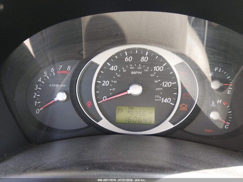 2007 Hyundai Tucson VIN KM8JN12D27U509100 IAAI salvage auction — NORMAL WEAR, Regular (Nevada), sold $225 on 2026-07-31 (photo 7)
