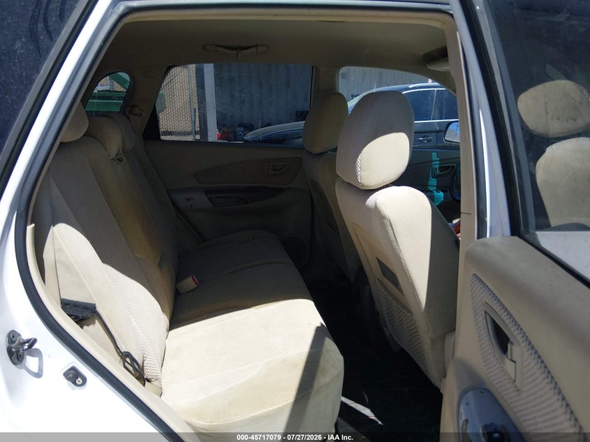 2007 Hyundai Tucson VIN KM8JN12D27U509100 IAAI salvage auction — NORMAL WEAR, Regular (Nevada), sold $225 on 2026-07-31 (photo 8)