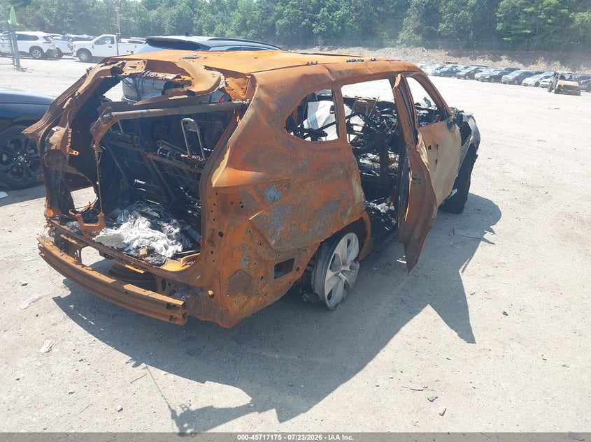 2023 Toyota Highlander VIN 5TDKDRBH4PS037371 IAAI salvage auction — TOTAL BURN, Salvage (Idaho), sold $1,575 on 2026-07-31 (photo 4)