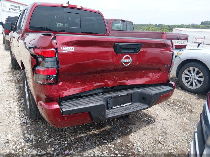 2024 Nissan Navara (frontier) VIN 1N6ED1EJ8RN643307 IAAI salvage auction — REAR END, Wait Title, sold $12,425 on 2026-08-20 (photo 6)