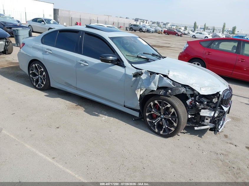 2025 BMW 3er VIN 3MW69CW08S8F53624 — IAAI salvage auction photo