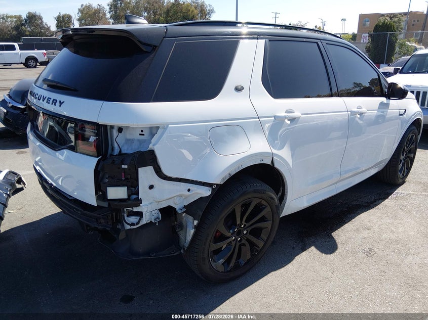 2023 Land rover Discovery sport VIN SALCL2FX6PH337958 IAAI salvage auction — REAR END, Salvage (California), sold $12,050 on 2026-09-03 (photo 4)