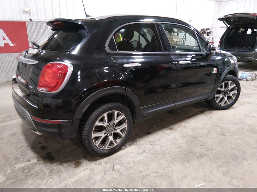 2017 Fiat 500x VIN ZFBCFYCB5HP525732 IAAI salvage auction — RIGHT FRONT, Wait Title, sold $1,050 on 2026-08-13 (photo 4)