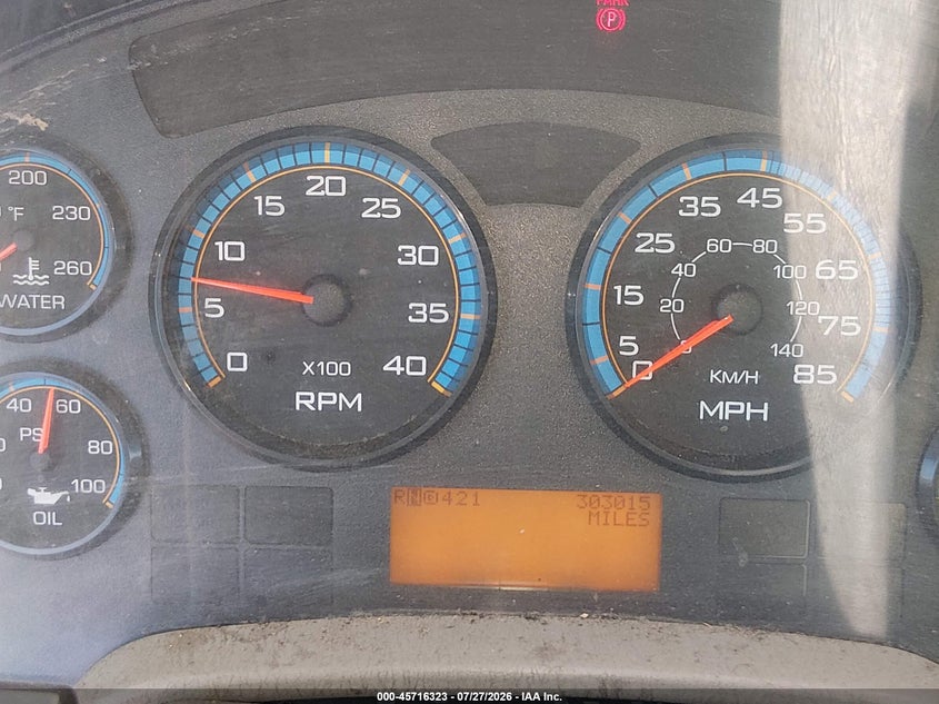 2009 International 4000 series VIN 1HTMMAAN29H145614 IAAI salvage auction — RIGHT REAR, Clear (California), sold $1,300 on 2026-09-11 (photo 5)