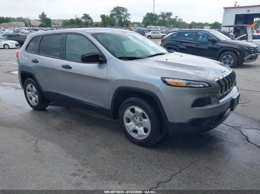 2016 Jeep Cherokee VIN 1C4PJMAB7GW313864 — IAAI salvage auction photo