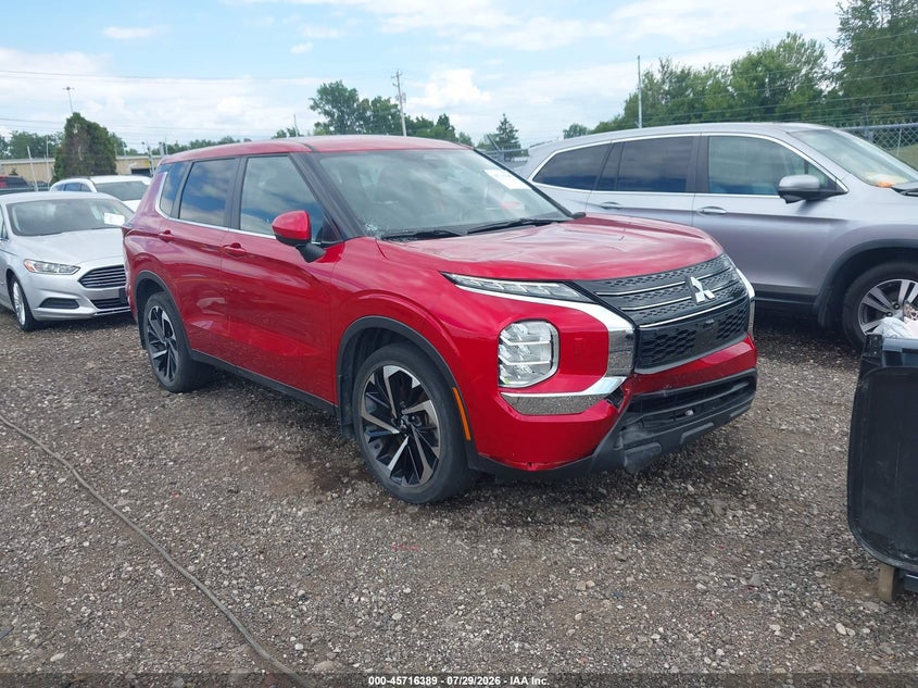 2022 Mitsubishi Outlander VIN JA4J4TA84NZ086425 — IAAI salvage auction photo
