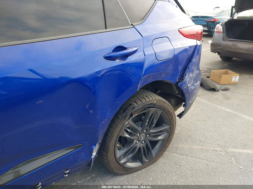 2020 Acura Rdx VIN 5J8TC2H60LL033626 IAAI salvage auction — LEFT REAR, Wait Title, sold $10,250 on 2026-08-20 (photo 6)