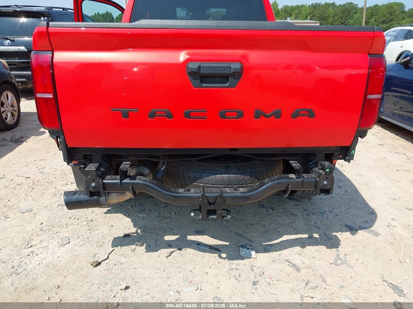 2024 Toyota Tacoma VIN 3TYLB5FN1RT002071 IAAI salvage auction — REAR END, Salvage Title, sold $28,150 on 2026-08-24 (photo 6)