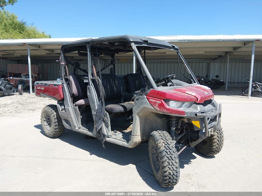 2019 Can-am/ brp Traxter VIN 3JBUCAN4XKK000368 IAAI salvage auction — EXTERIOR BURN, Salvage (Texas), sold $2,250 on 2026-09-02 (photo 1)