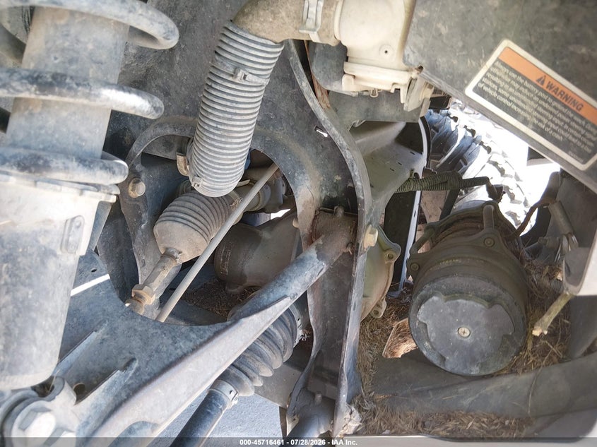 2019 Can-am/ brp Traxter VIN 3JBUCAN4XKK000368 IAAI salvage auction — EXTERIOR BURN, Salvage (Texas), sold $2,250 on 2026-09-02 (photo 8)