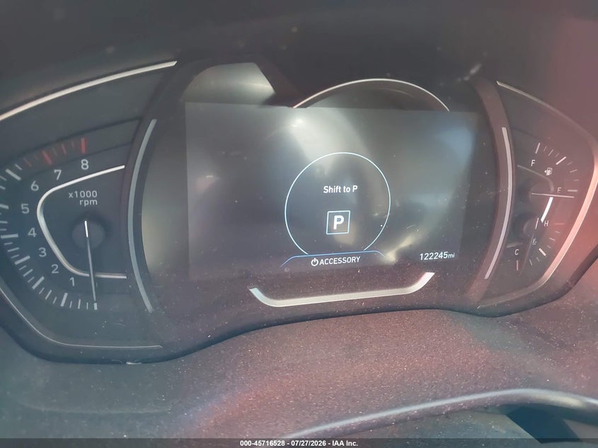 2019 Hyundai Santa fe VIN 5NMS53AA1KH013801 IAAI salvage auction — FRONT END, Salvage (Texas), sold $2,875 on 2026-08-29 (photo 7)