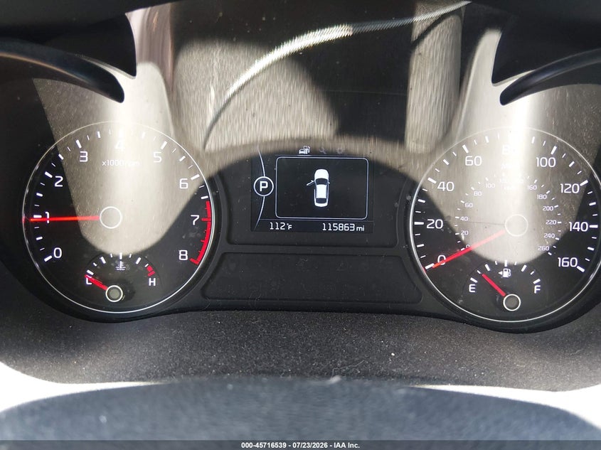 2017 Kia Optima VIN 5XXGT4L39HG126483 IAAI salvage auction — NORMAL WEAR, Clear-Dealer Only (Arizona), sold $625 on 2026-07-28 (photo 7)