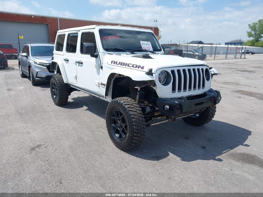 2020 Jeep Wrangler unlimited VIN 1C4HJXFG4LW217629 — IAAI salvage auction photo