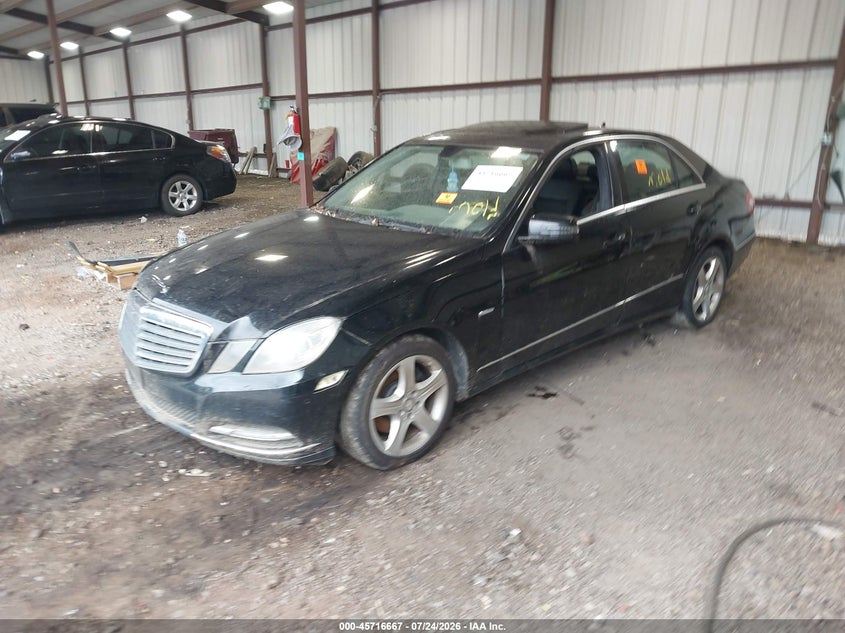 2012 Mercedes-benz E-klasse VIN WDDHF5KB3CA646411 IAAI salvage auction — BIO HAZARD, Wait Title, sold $550 on 2026-08-07 (photo 2)