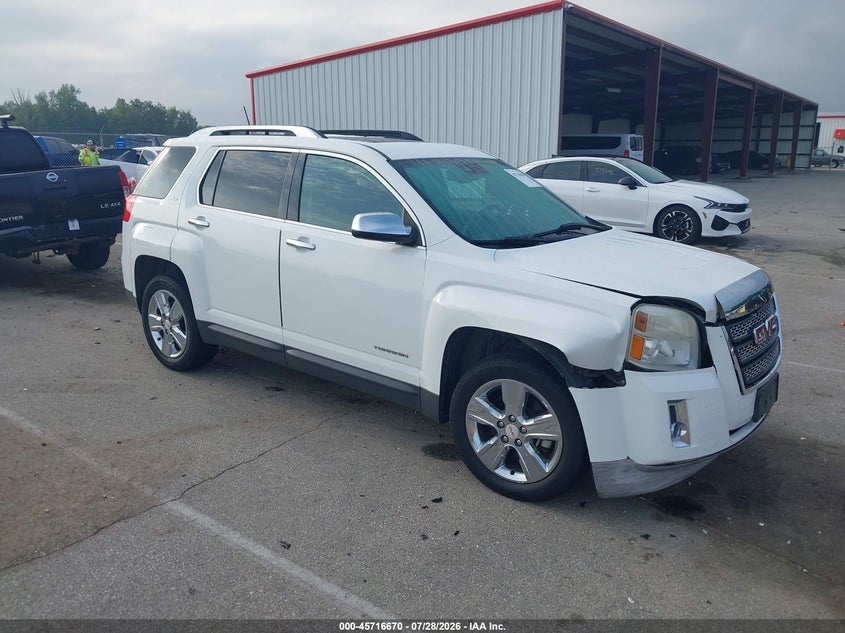 2014 Gmc Terrain VIN 2GKALTEK6E6123876 IAAI salvage auction — FRONT END, Wait Title, sold $625 on 2026-10-08 (photo 1)