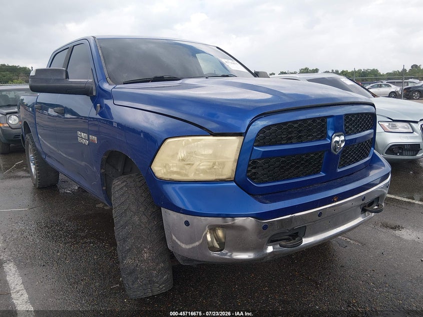 2016 Ram 1500 VIN 1C6RR7LT5GS254191 IAAI salvage auction — REAR END, Wait Title, sold $2,450 on 2026-08-30 (photo 1)