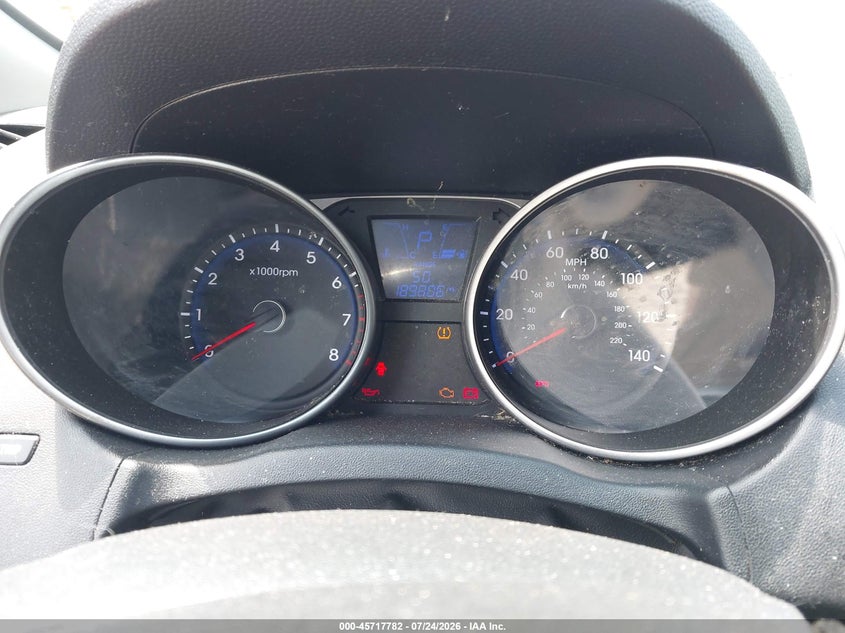 2011 Hyundai Tucson VIN KM8JUCAC8BU186297 IAAI salvage auction — NORMAL WEAR, Clear (New Jersey), sold $1,050 on 2026-07-28 (photo 7)