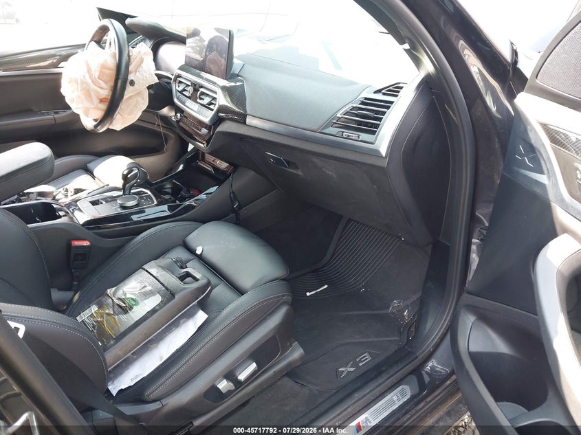 2022 BMW X3 VIN 5UX83DP00N9J60095 IAAI salvage auction — FRONT END, Salvage (Virginia), sold $11,075 on 2026-09-04 (photo 5)