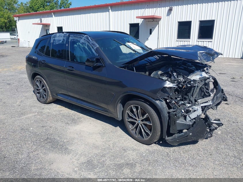 2022 BMW X3 VIN 5UX83DP00N9J60095 — IAAI salvage auction photo