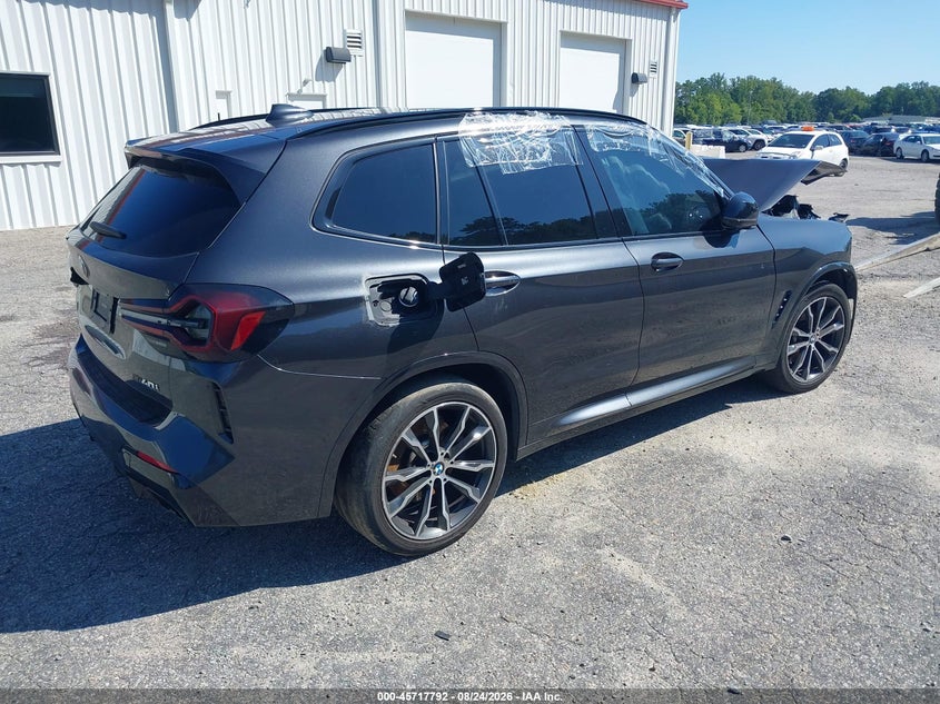 2022 BMW X3 VIN 5UX83DP00N9J60095 IAAI salvage auction — FRONT END, Salvage (Virginia), sold $11,075 on 2026-09-04 (photo 4)
