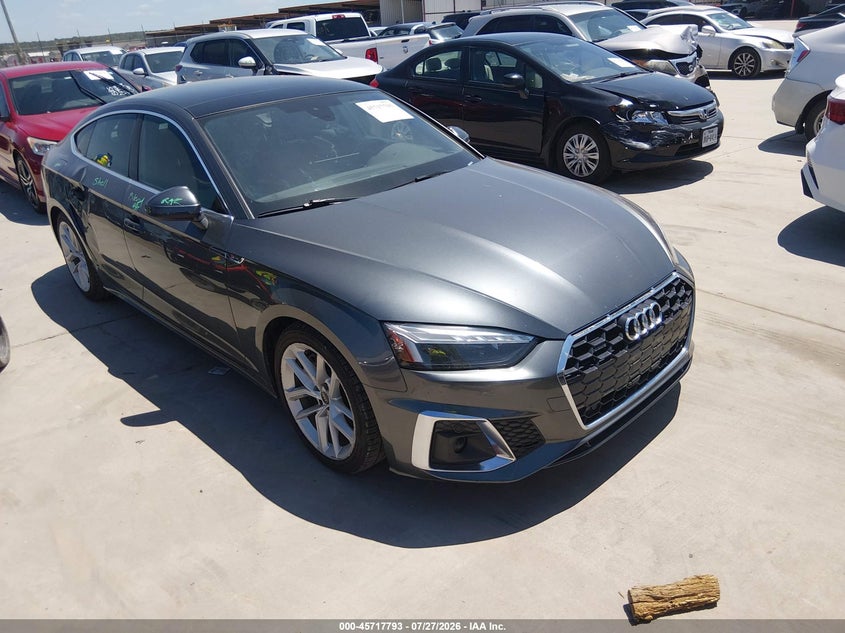 2024 Audi A5 Sportback VIN WAUFACF51RA096575 — IAAI salvage auction photo