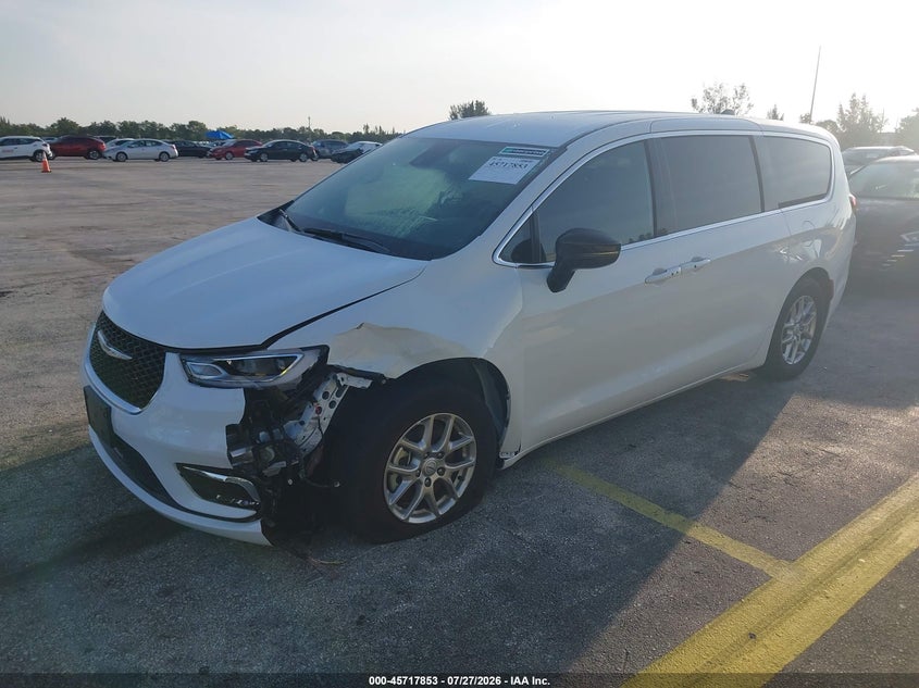 2025 Chrysler Pacifica VIN 2C4RC1BG7SR612087 IAAI salvage auction — LEFT FRONT, Enterprise Vehicles Clear Only (Florida), sold $7,900 on 2026-07-30 (photo 2)