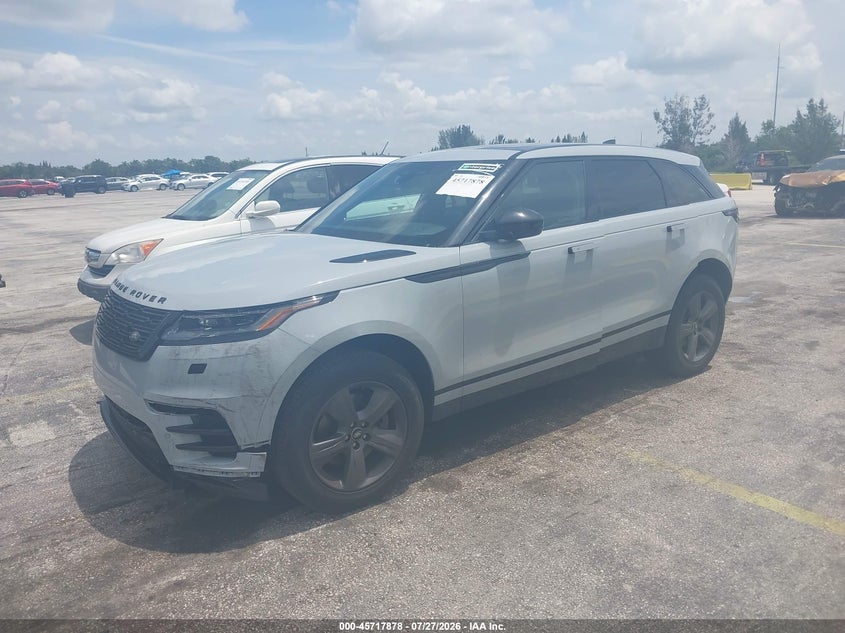 2025 Land rover Range rover velar VIN SALYL2EX7SA810579 IAAI salvage auction — LEFT FRONT, Enterprise Vehicles Clear Only (Florida), sold $15,100 on 2026-07-30 (photo 2)