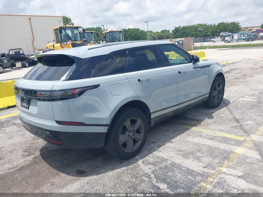 2025 Land rover Range rover velar VIN SALYL2EX7SA810579 IAAI salvage auction — LEFT FRONT, Enterprise Vehicles Clear Only (Florida), sold $15,100 on 2026-07-30 (photo 4)