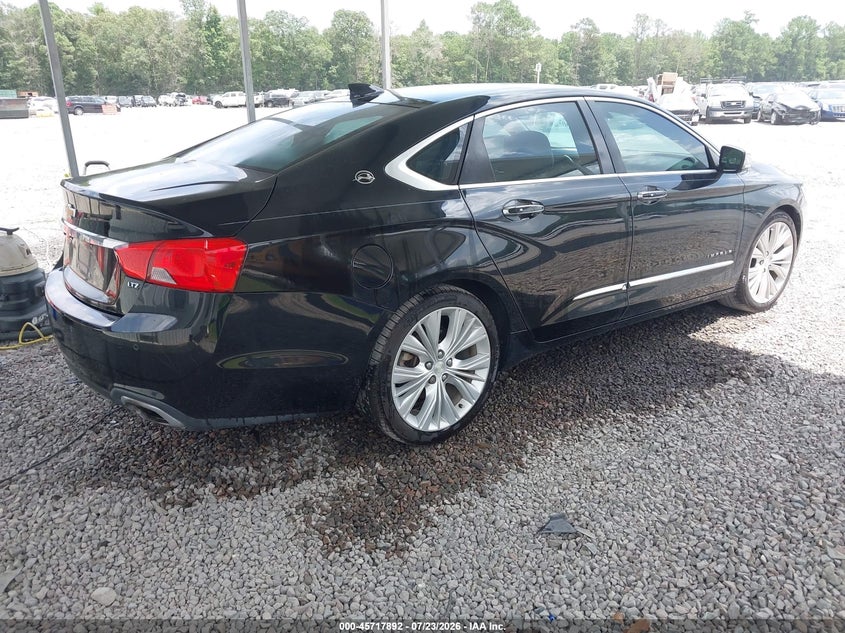 2015 Chevrolet Impala VIN 2G1165S33F9227343 IAAI salvage auction — NORMAL WEAR, SF97 (South Carolina), sold $5,100 on 2026-09-09 (photo 4)