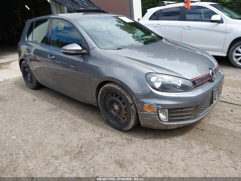2013 Volkswagen Gti VIN WVWGD7AJ9DW098631 IAAI salvage auction — NORMAL WEAR, Original (Vermont), sold $4,475 on 2026-08-06 (photo 1)