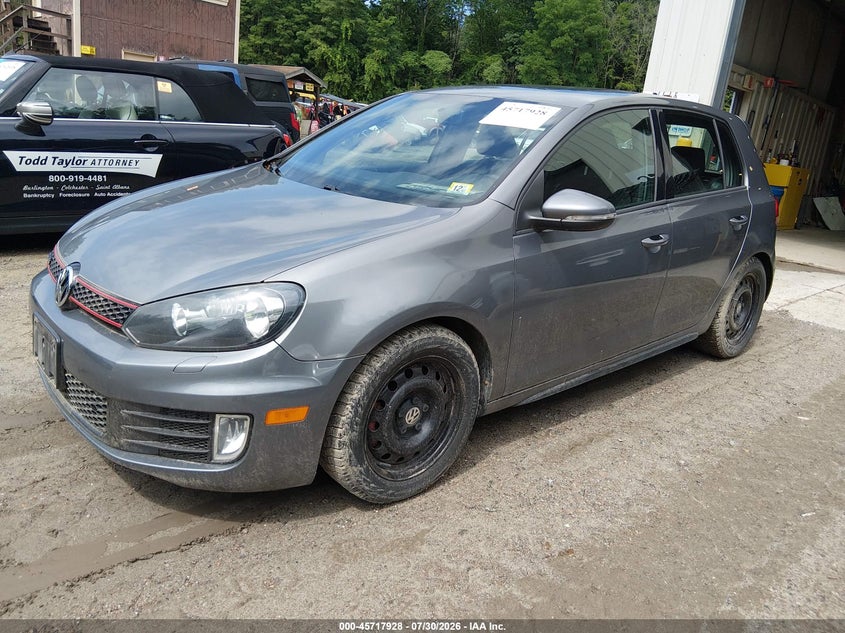 2013 Volkswagen Gti VIN WVWGD7AJ9DW098631 IAAI salvage auction — NORMAL WEAR, Original (Vermont), sold $4,475 on 2026-08-06 (photo 2)