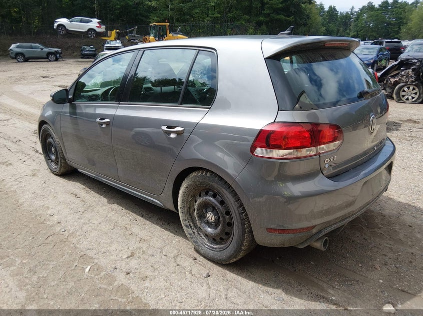 2013 Volkswagen Gti VIN WVWGD7AJ9DW098631 IAAI salvage auction — NORMAL WEAR, Original (Vermont), sold $4,475 on 2026-08-06 (photo 3)