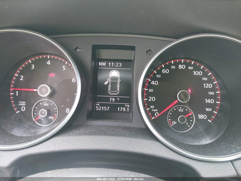 2013 Volkswagen Gti VIN WVWGD7AJ9DW098631 IAAI salvage auction — NORMAL WEAR, Original (Vermont), sold $4,475 on 2026-08-06 (photo 7)