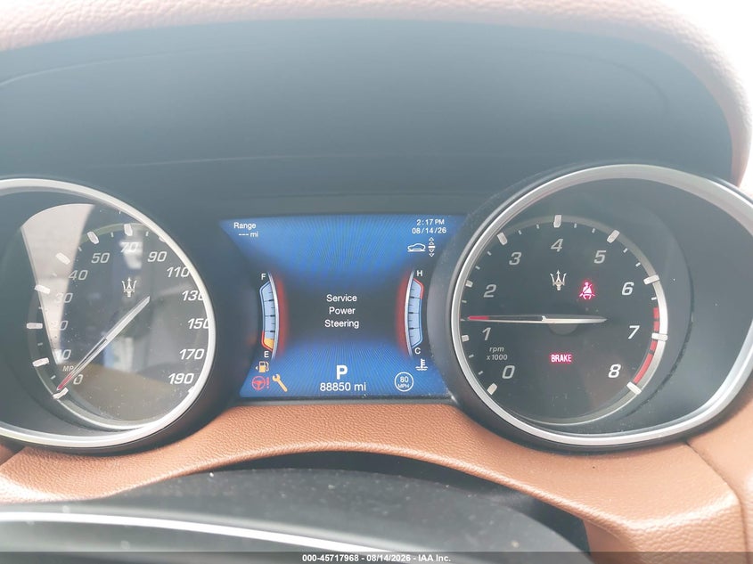 2018 Maserati Levante VIN ZN661XUA2JX284399 IAAI salvage auction — NORMAL WEAR, Clear (Florida), sold $9,600 on 2026-09-30 (photo 7)