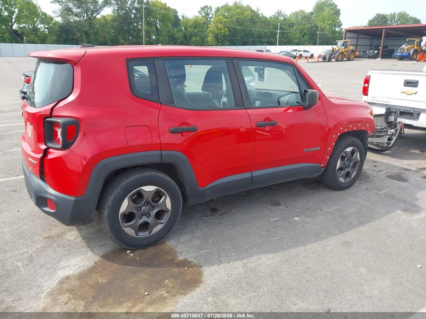 2015 Jeep Renegade VIN ZACCJAAH4FPC13413 IAAI salvage auction — FRONT END, Wait Title, sold $1,500 on 2026-08-18 (photo 4)